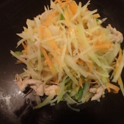 初めてパパイヤを料理しました！
沖縄の食堂のおばちゃんの味が再現できたかな？！